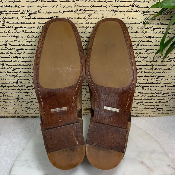 GORDON RUSH Antiqued Suede Italian Shoes  SZ 10 main image 7
